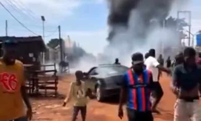 BREAKING: Protests Erupt In Enugu Over Alleged Police Killing Of Musician ‘Igbo Jah’