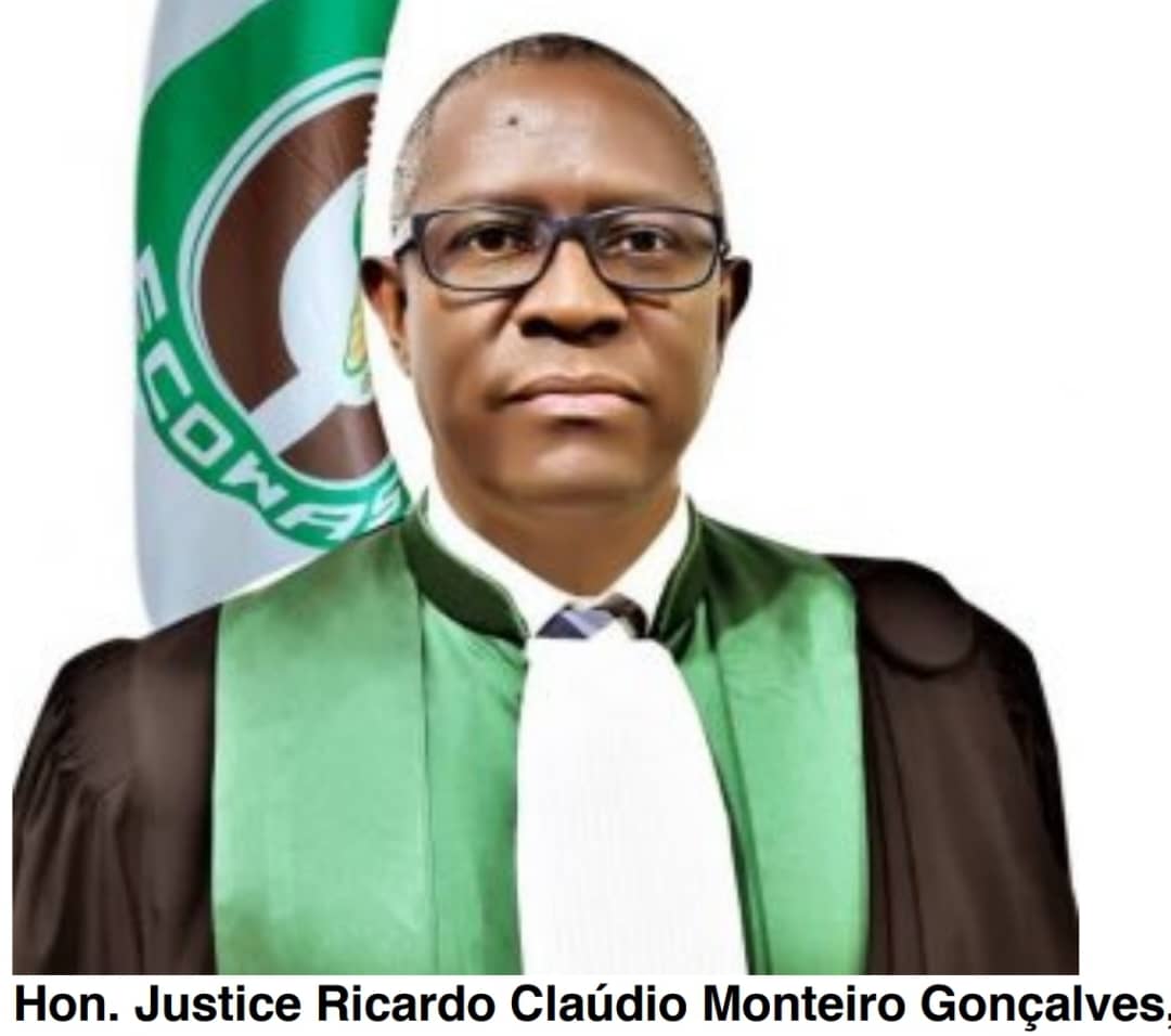 Ricardo Goncalves Elected New ECOWAS Court President