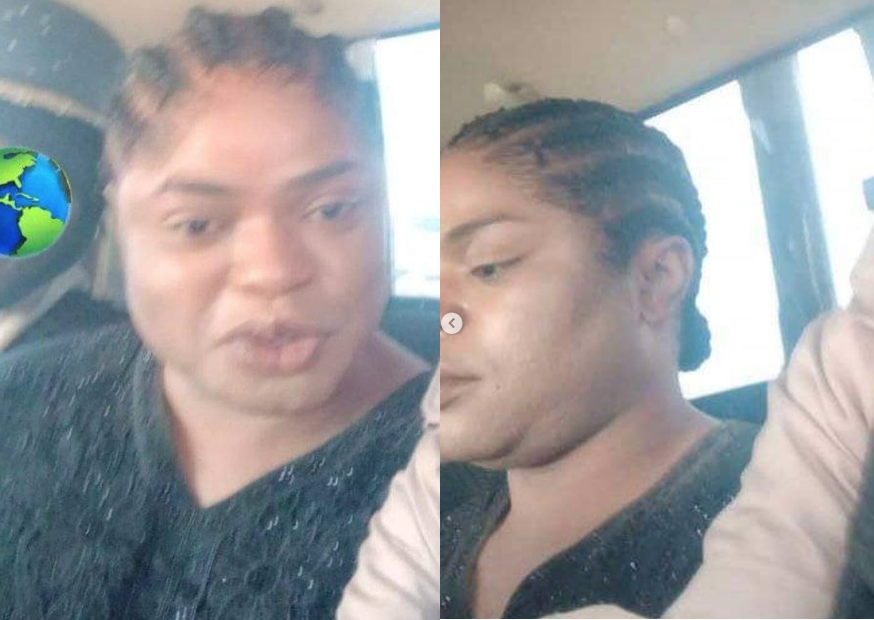 See photos of Bobrisky after being caught trying to flee Nigeria to Benin republic