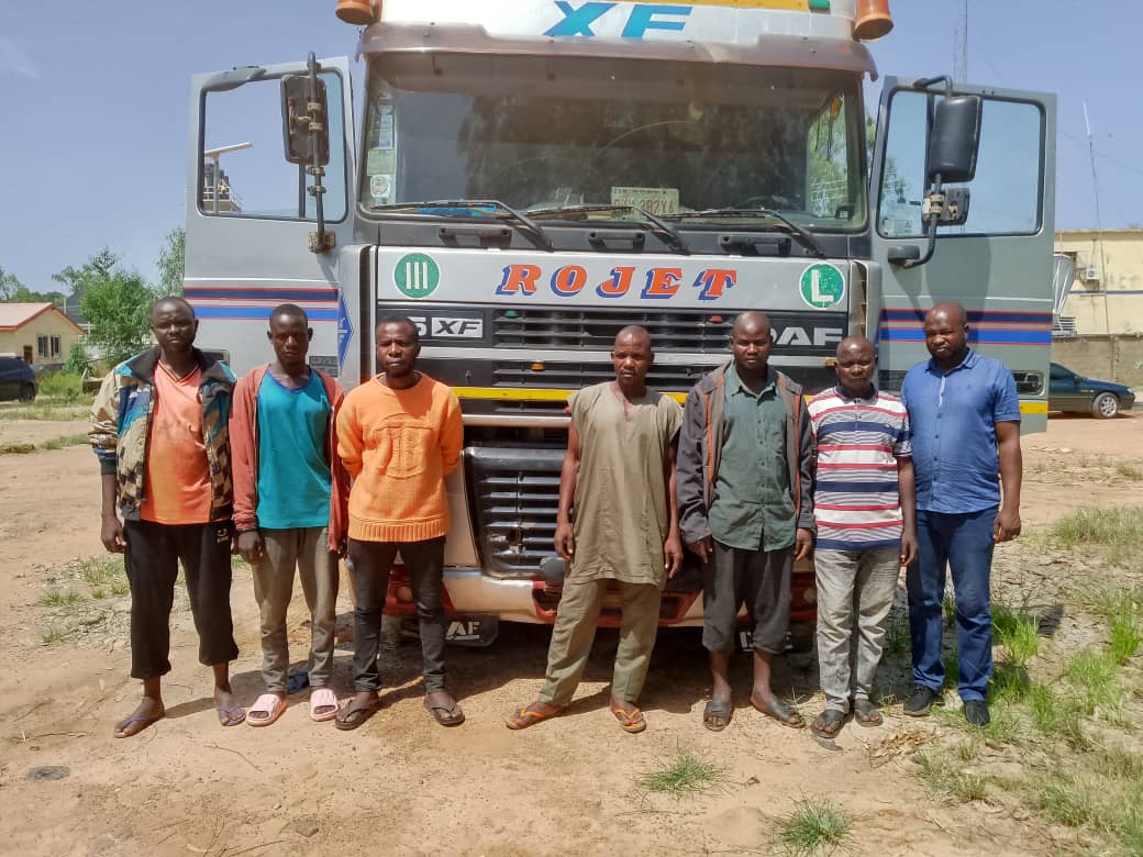 Seven arrested over alleged vandalisation of NNPC pipelines in Adamawa