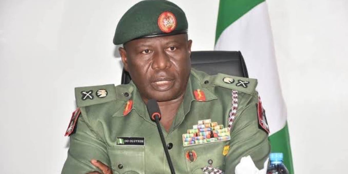 Tinubu appoints Major General Oluyede as acting Chief of Army Staff