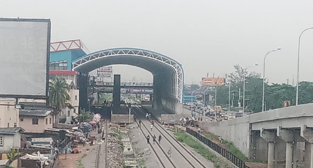 Tragedy as train crushes 50-year-old pedestrian to death in Lagos