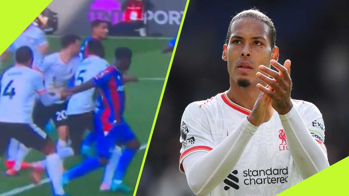 Van Dijk: Premier League Explains Why Crystal Palace Were Not Awarded Penalty vs Liverpool