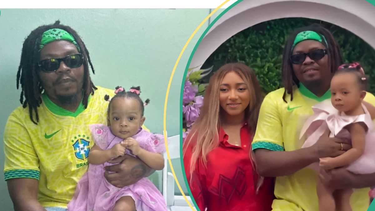 Video As Olamide and Wife Hold Lavish Party for Daughter’s 1st B’day, Child’s Name Stirs Reactions