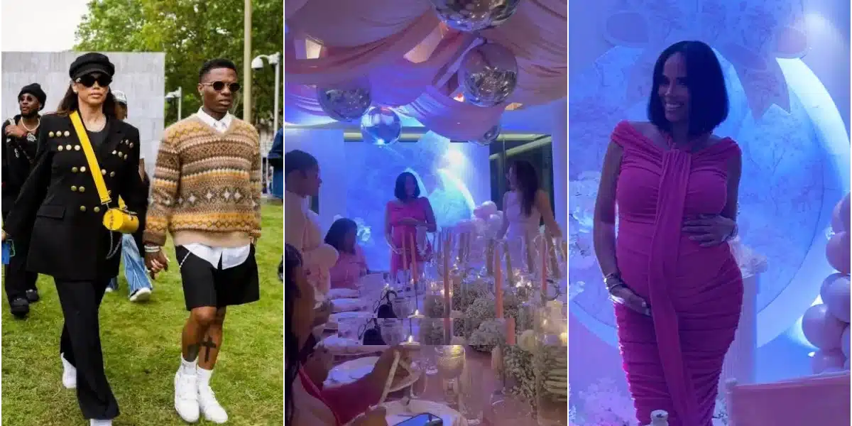 Wizkid and Jada expecting baby girl, shares sneak peek from baby shower