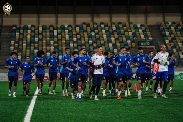 Photos: ‘No Room For Excuses’, Says Libya As Players Train Ahead Of Nigeria Match In AFCON Qualifiers