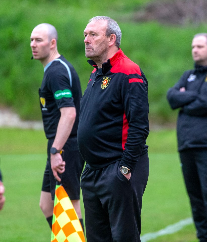 Normal Rovers manager Sandy Clark will take a step back