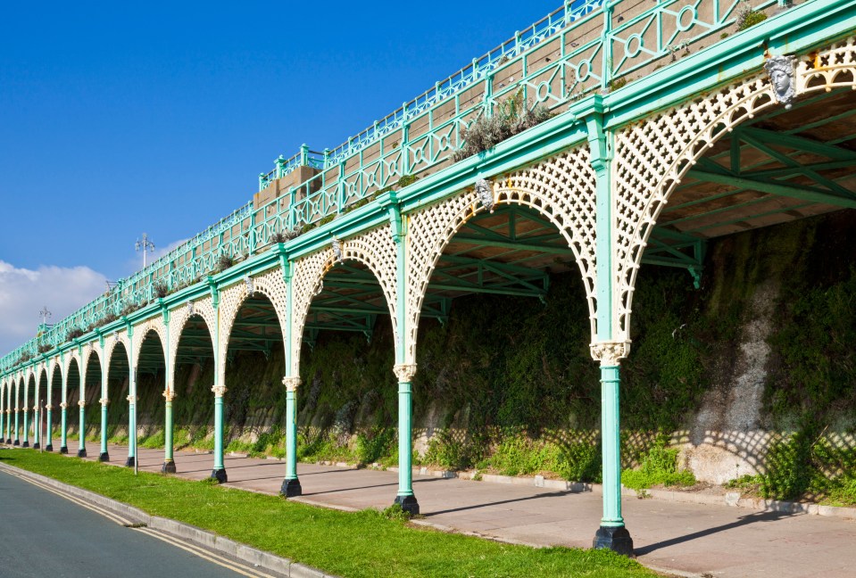 Parts of the seafront terrace have been closed to the public for the last 12 years