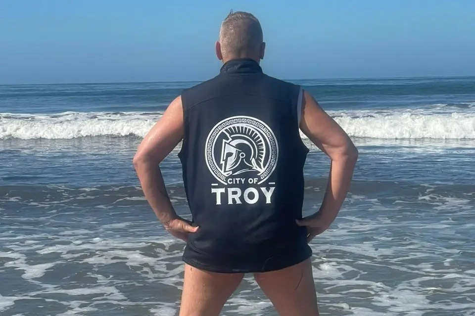 I walked into the sea in nothing but my City Of Troy gilet looking for answers in the Breeders' Cup...