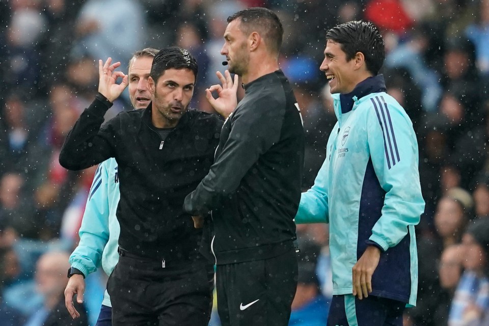 Mikel Arteta debunked the allegations but has certainly expressed his anger at officials