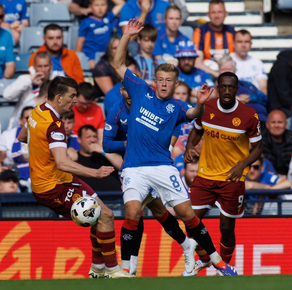 The teams have met at Hampden this season - when Gers rented the national stadium