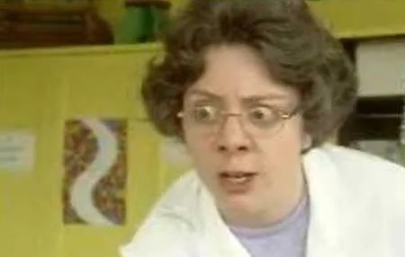 The Scots comic played a prude science teacher in the sketch show