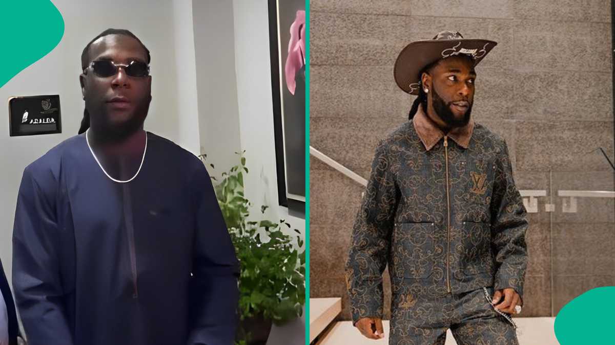 Burna Boy Slays In Traditional Outfits, Fans Give Him Different Descriptions: "This Is So Cool"