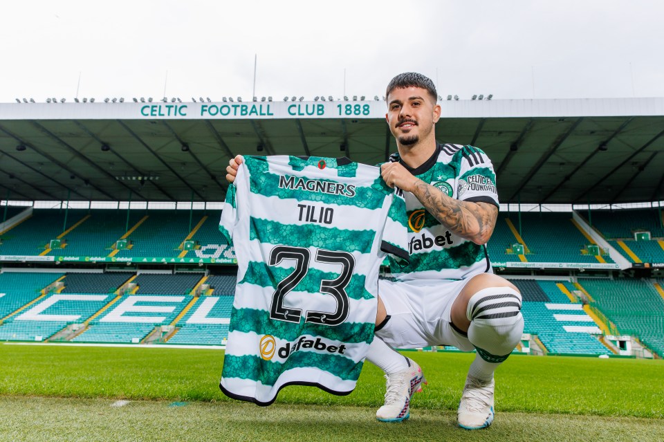 Tilio joined Celtic the summer before last