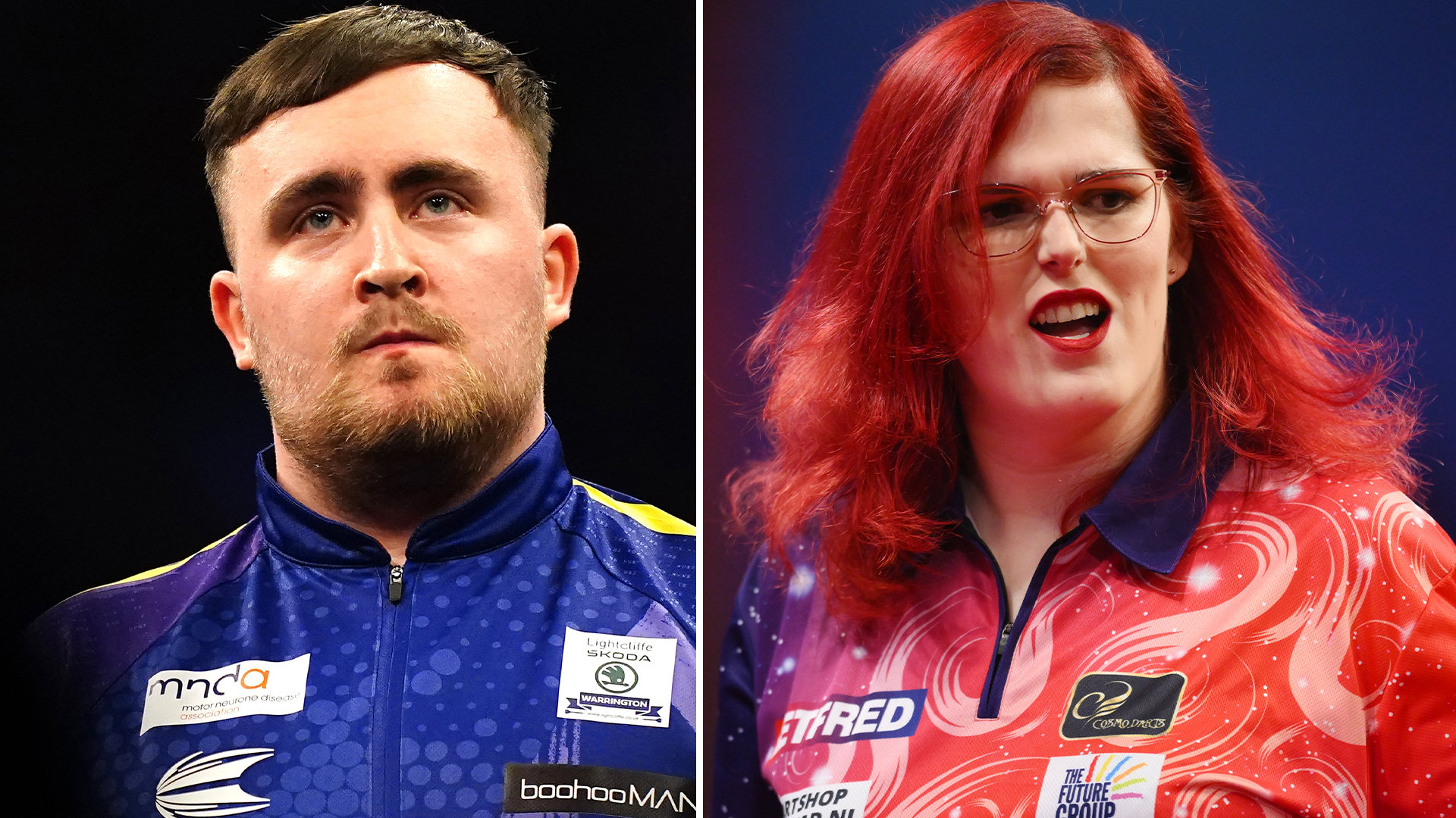 Luke Littler's draw revealed for Grand Slam of Darts debut as history-making transgender star faces two world champions