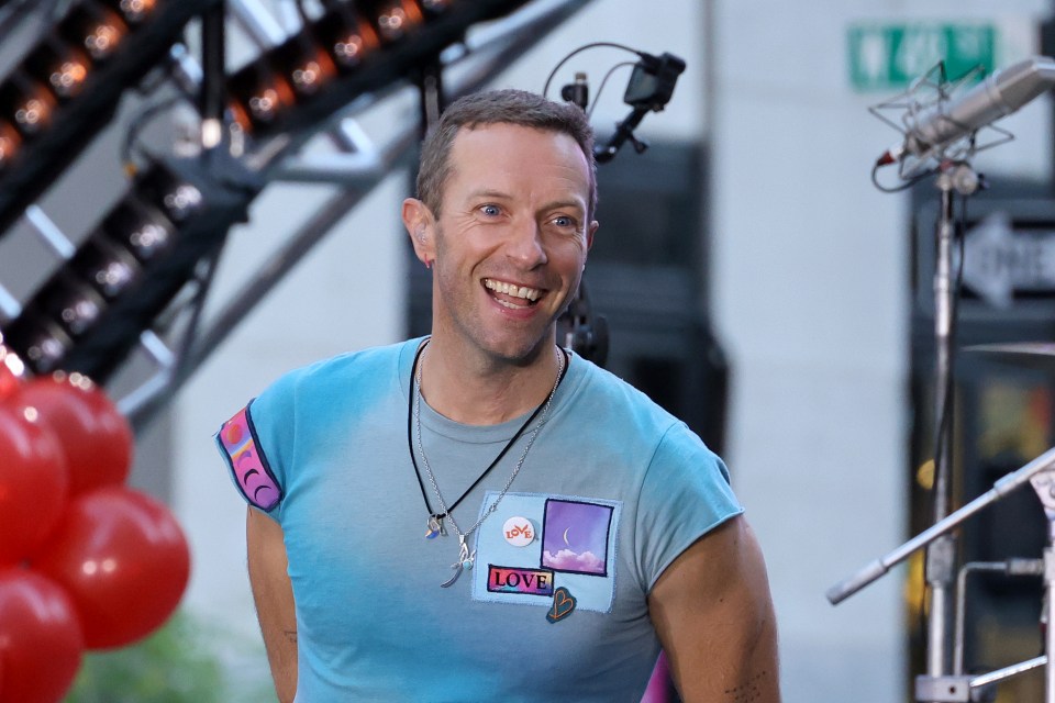 Chris Martin of Coldplay has been in touch