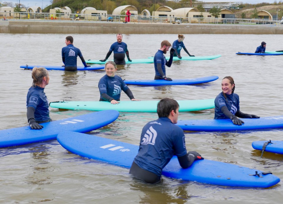 Surf lessons will be on offer