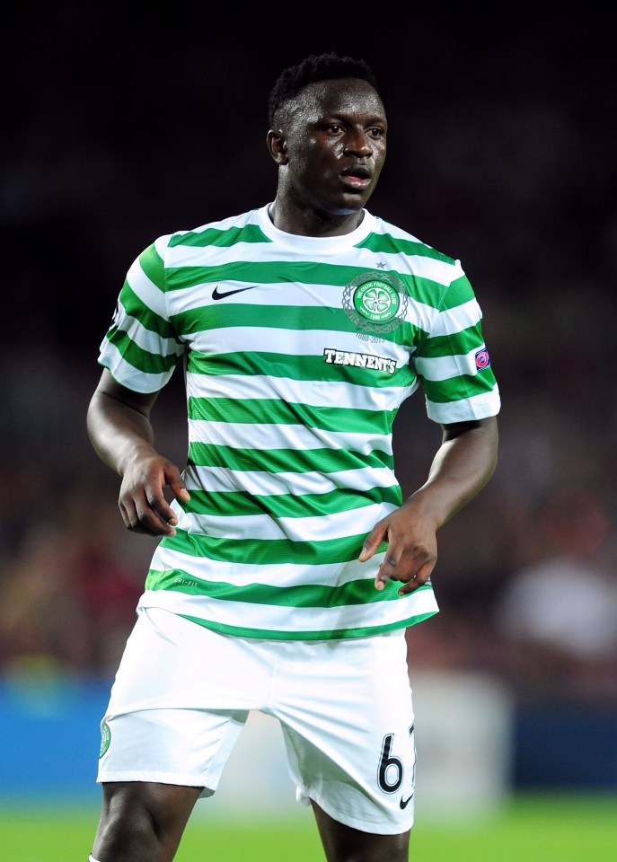 They're supported at Celtic Park by former player Victor Wanyama