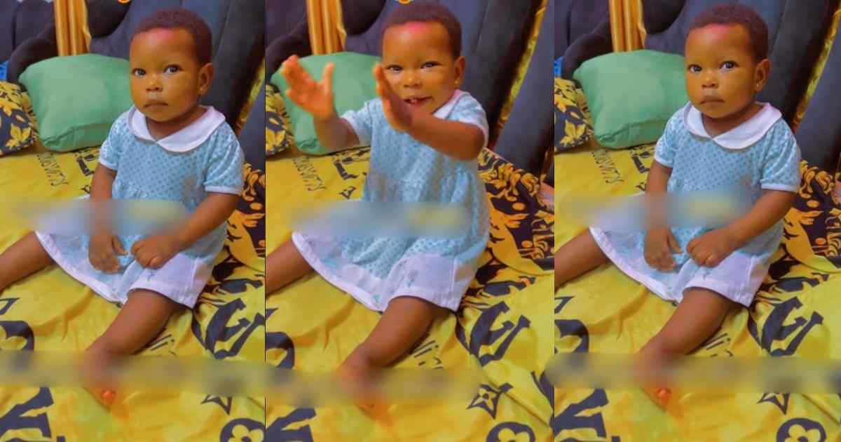 "And she resemble her daddy" – Dad Gets Jeal0us After Daughter Claps for Mum, Not Him (WATCH)