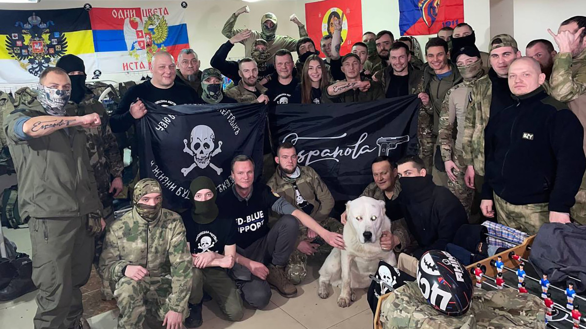 Putin’s private army of vicious neo-Nazi football hooligans run by warlord dubbed ‘The Spaniard’ are sanctioned by UK