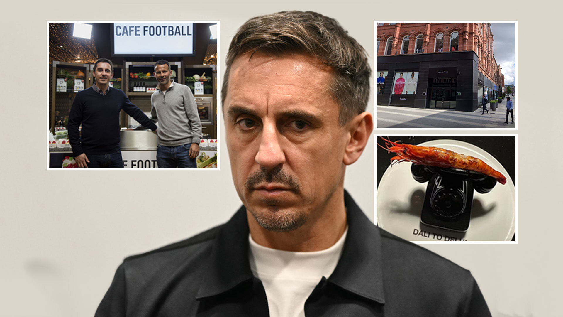 Inside Gary Neville's FIVE failed restaurants including joint ventures with Ryan Giggs and 'space age' menus