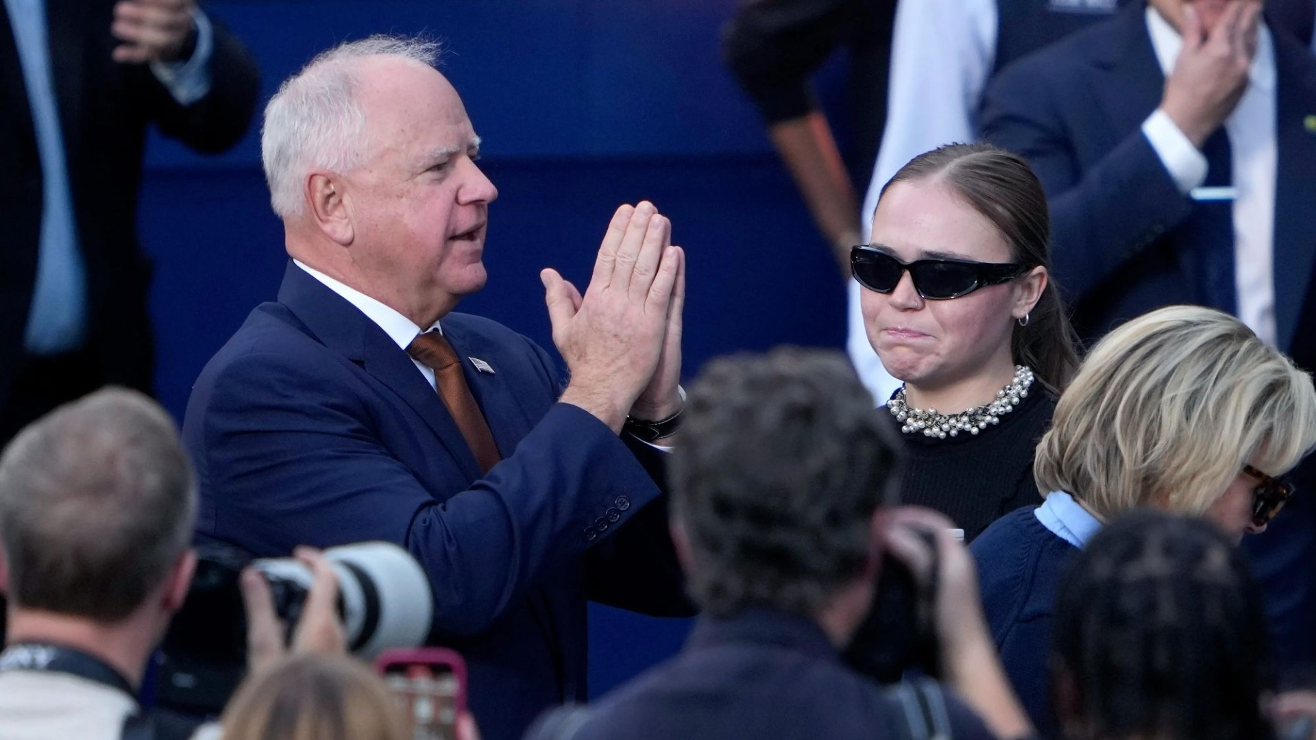 Watch Tim Walz’s raging daughter Hope, 23, blame America for ‘not deserving Kamala Harris’ as Dem derangement rumbles on