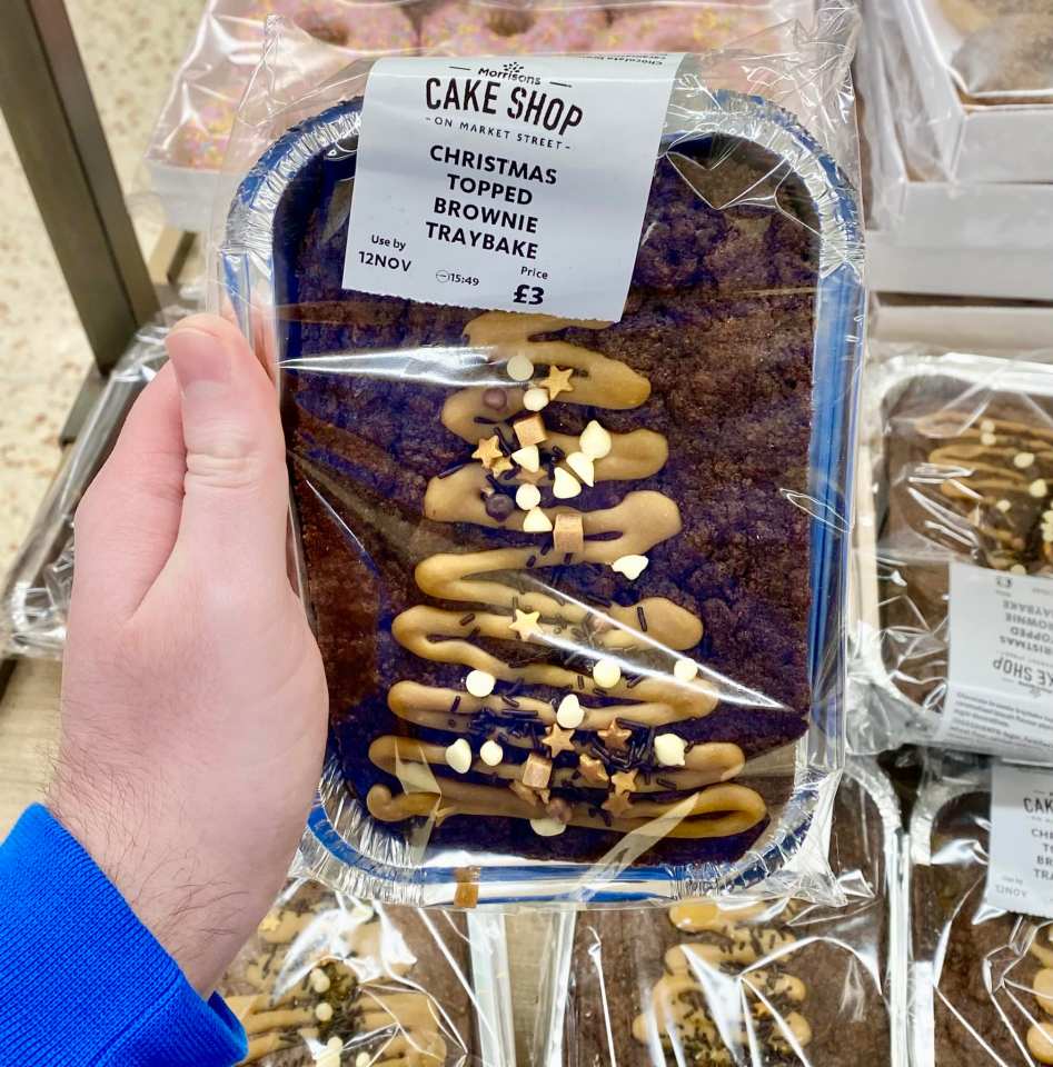 Morrisons has released the new Christmas baked treat