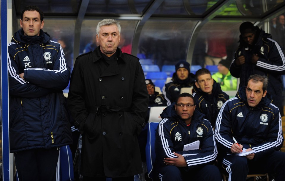 This feat was later matched by Carlo Ancelotti at Chelsea - a club with eight managers in the top 12