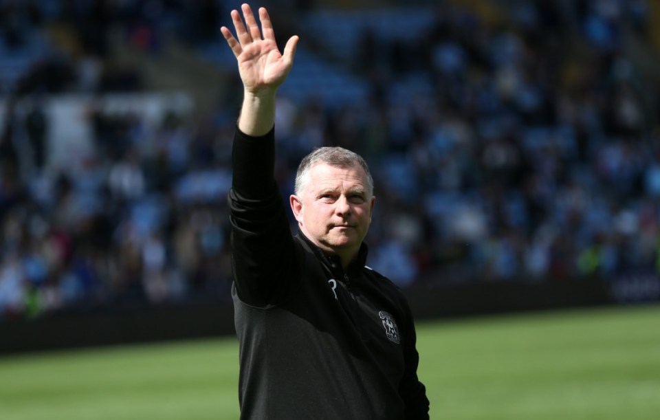 The Sky Blues recently sacked Mark Robins after seven years in charge