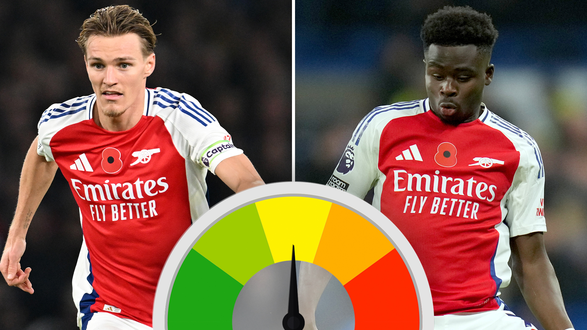 Arsenal player ratings: Martin Odegaard is welcome sight back for Gunners but Saka has quiet game before limping off