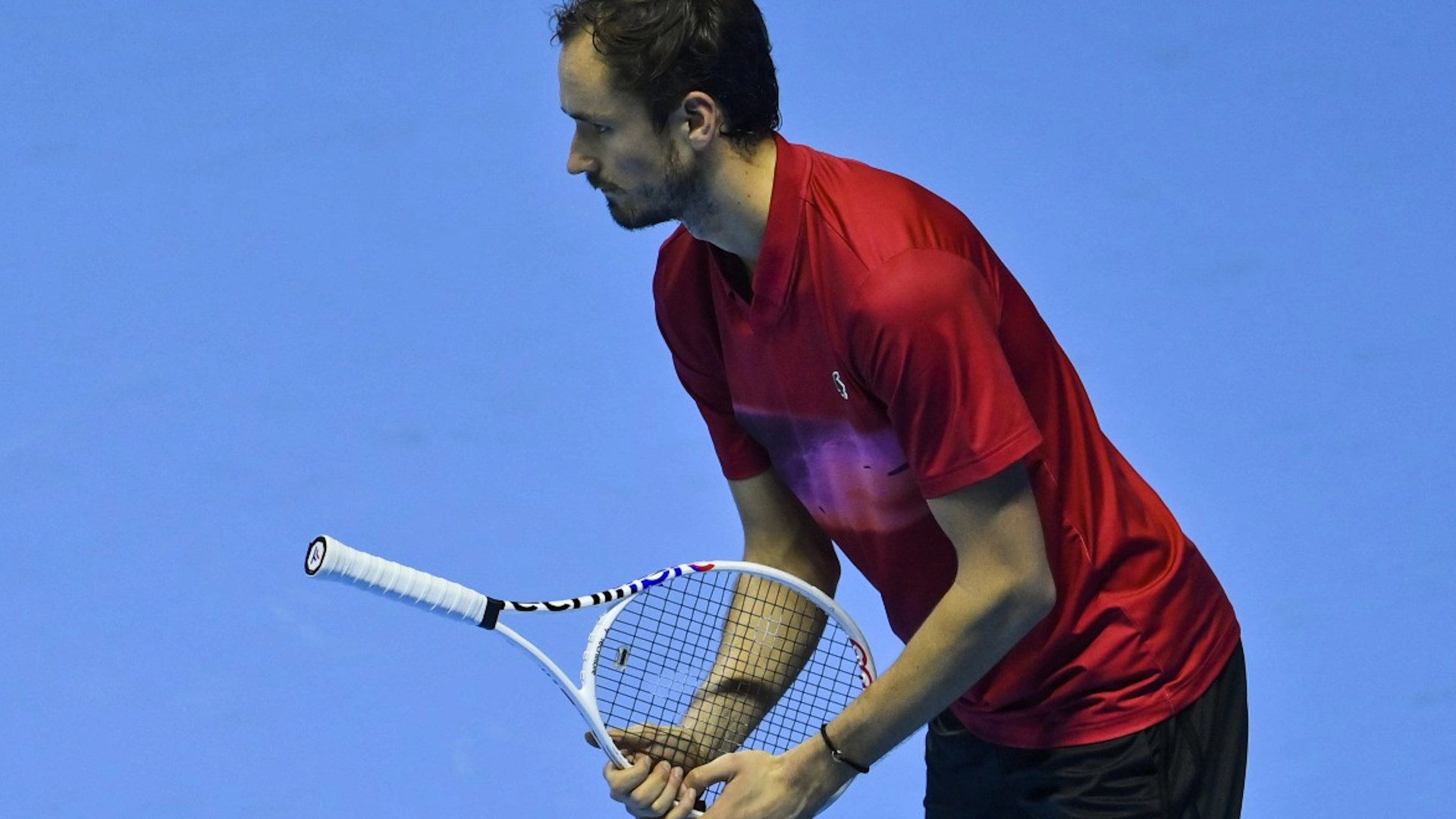 Daniil Medvedev does something never seen before in tennis at ATP Tour Finals as fans say hothead has 'lost his mind'