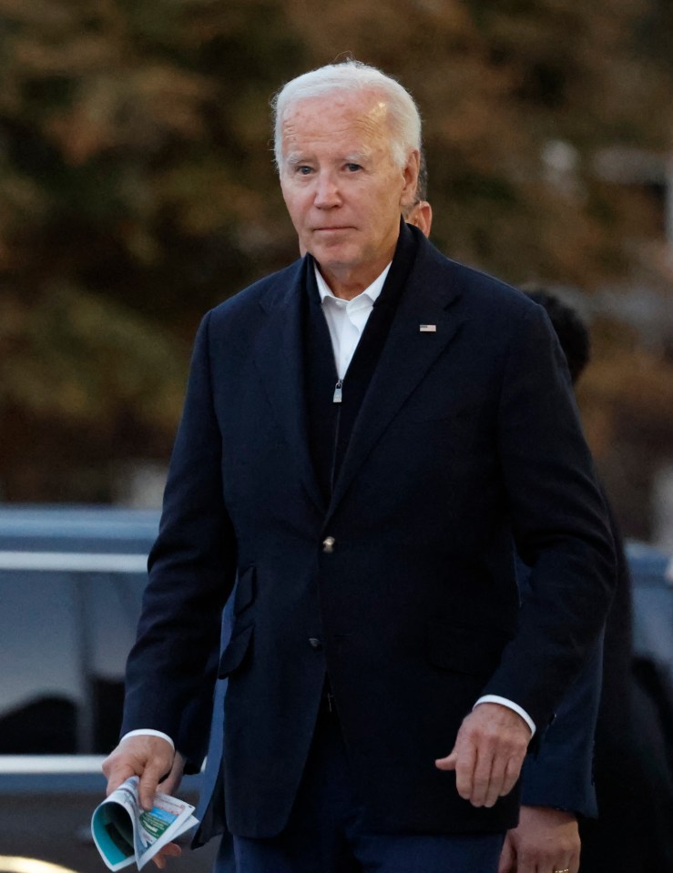 Biden had replaced the statue of the wartime PM with one of US union leader and civil rights activist Cesar Chavez