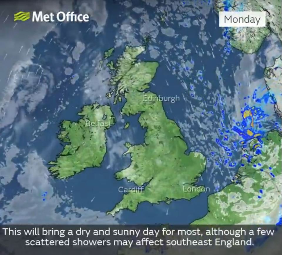 Met Office prediction