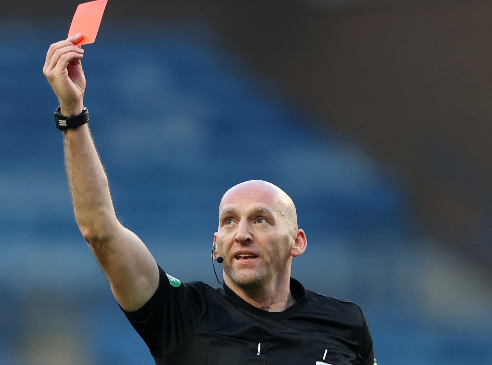 Bobby Madden reckons the red card should've been brandished