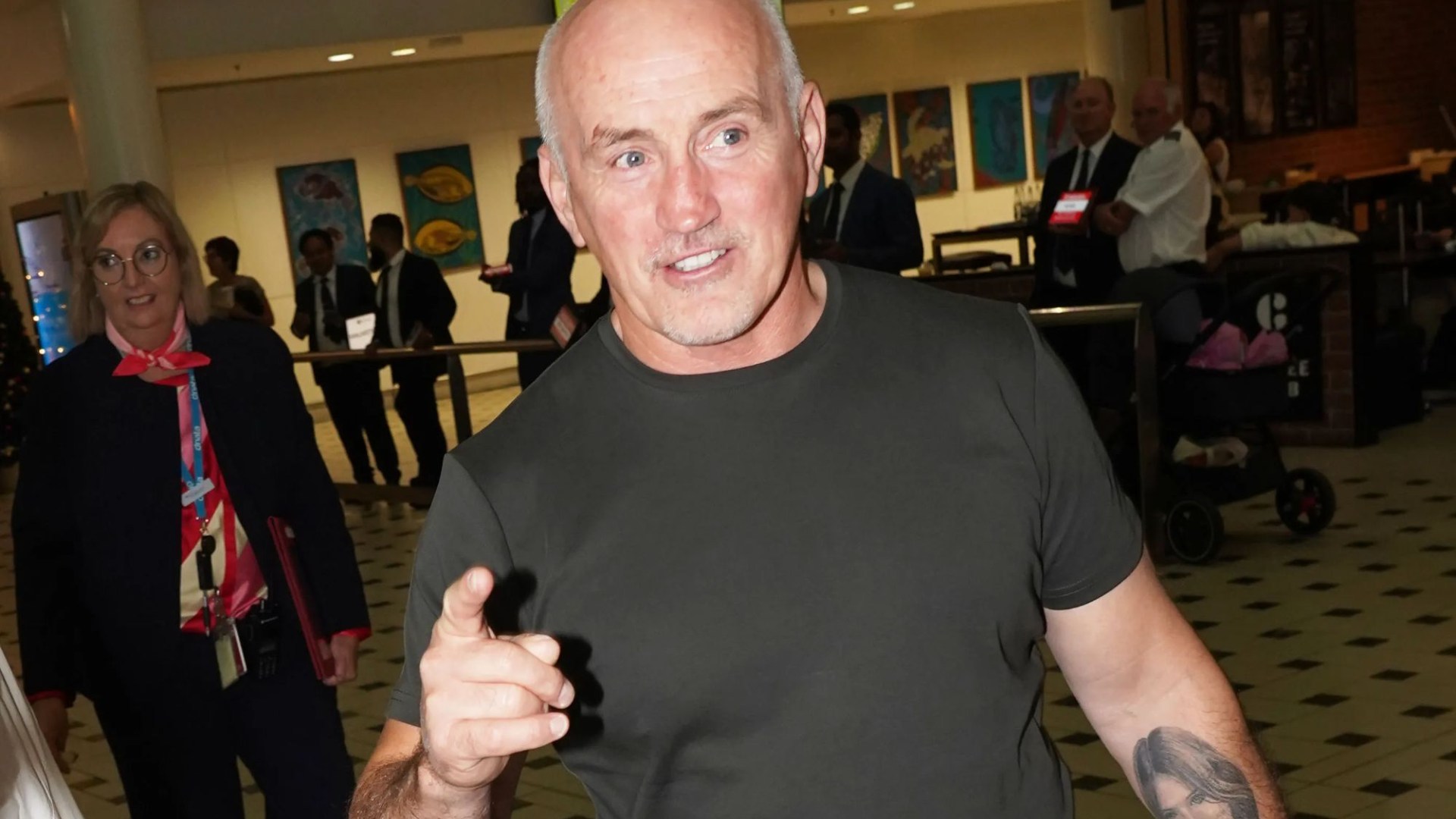 Boxer Barry McGuigan awkwardly dodges I'm A Celeb questions as he lands in Australia ahead of show launch