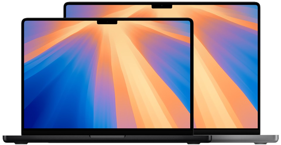 The new MacBook Pro comes in 14-inch and 16-inch versions, as well as Space Grey and Silver colour options