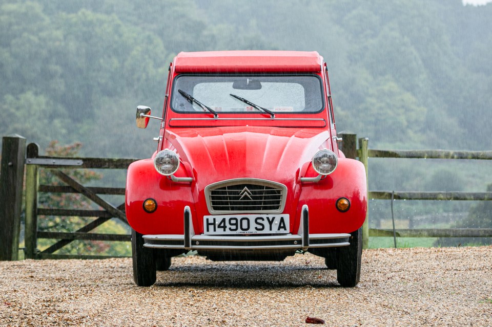 The Citroen was hidden by a father from his daughter for 15 years