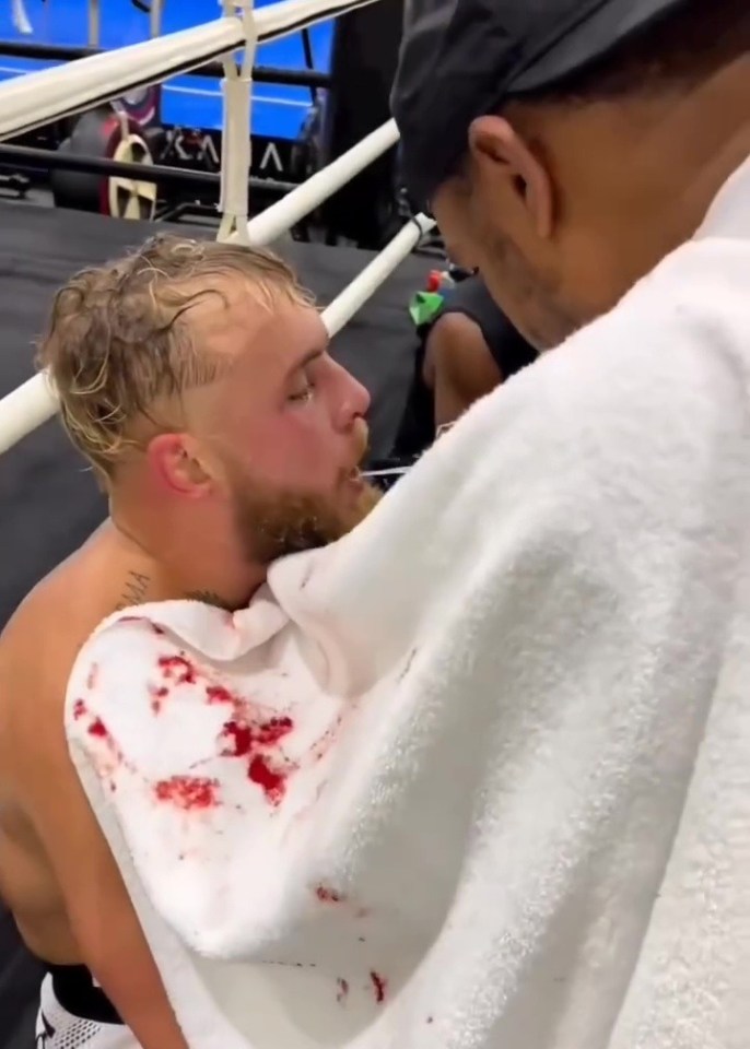 Henderson says he left Jake Paul bloodied