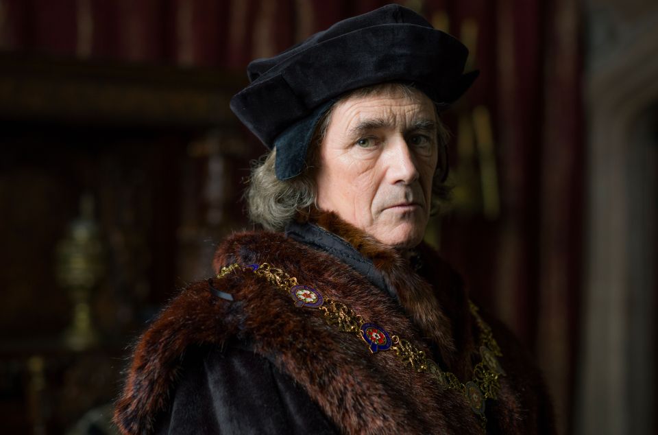 Mark Rylance plays Thomas Cromwell in Wolf Hall: The Mirror and the Light based on Hilary Mantel’s final novel