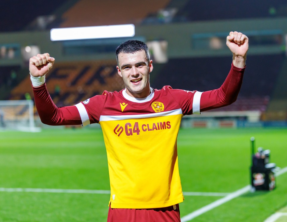 The teenager is attracting interest with less than two years left on his Fir Park deal