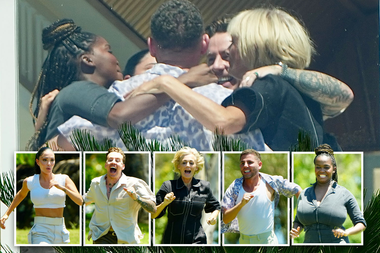 First look at I'm A Celebrity as cast meet each other for the first time ahead of launch task - and Ant and Dec look on