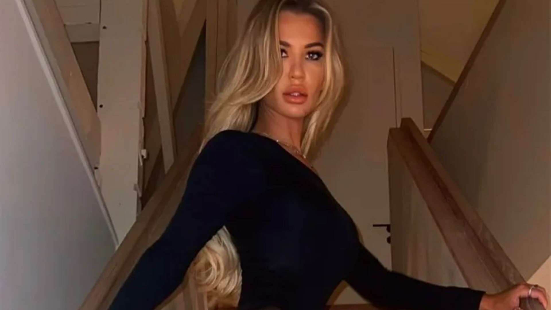 Christine McGuinness looks incredible as she strips off to just tights and a thong for sizzling shoot in £2.5m mansion