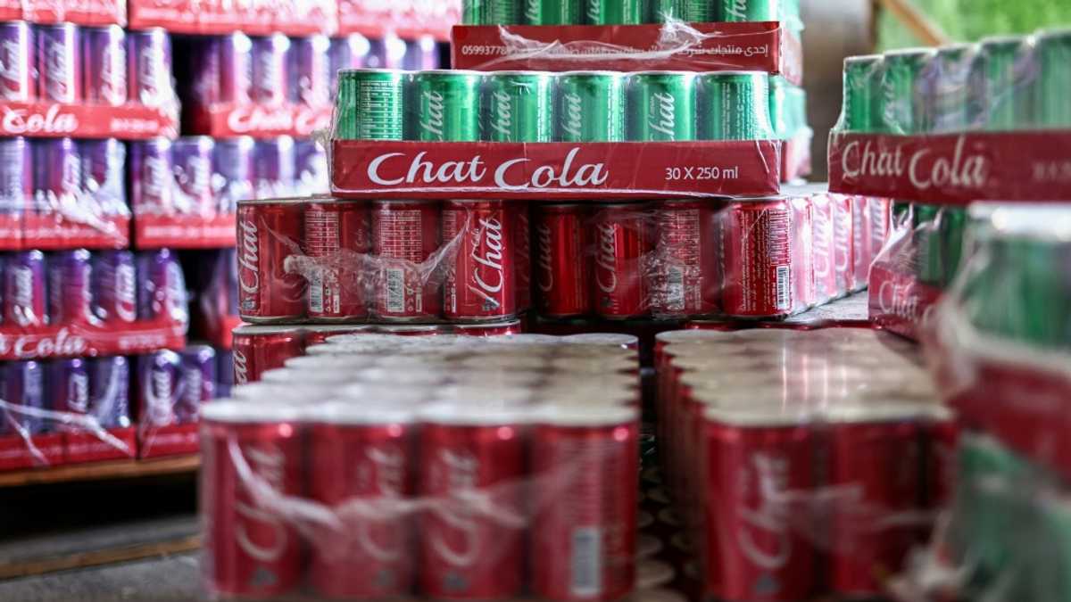 Palestinians turn to local soda in boycott of Israel-linked goods