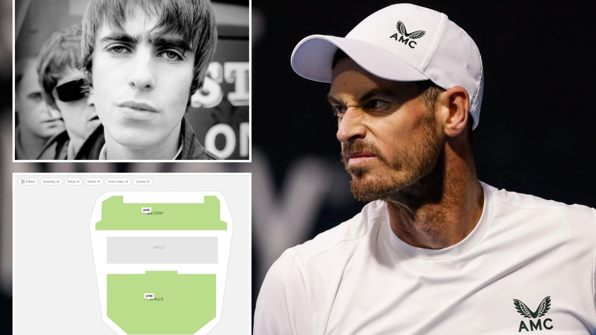 'You're more popular than Oasis' - tickets for Andy Murray's arena tour being re-sold for eye-watering prices