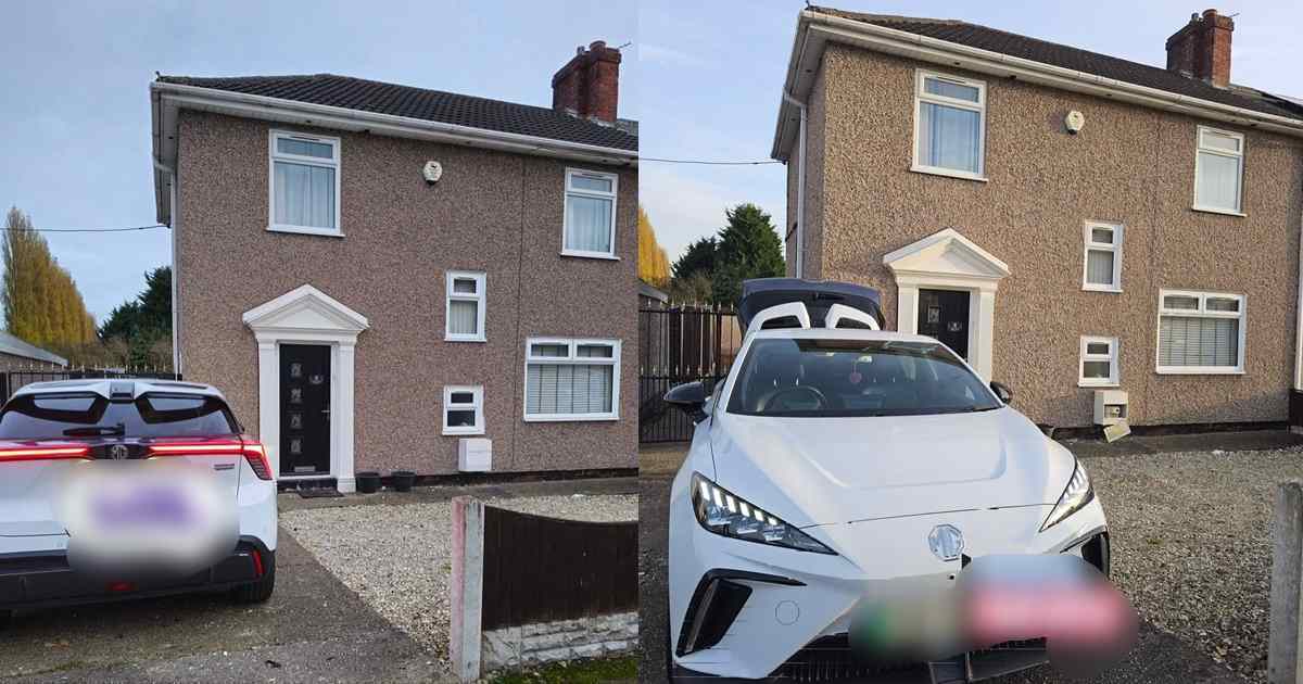 Nigerian man becomes a landlord and a car owner, three years after relocating to UK (IMAGES)