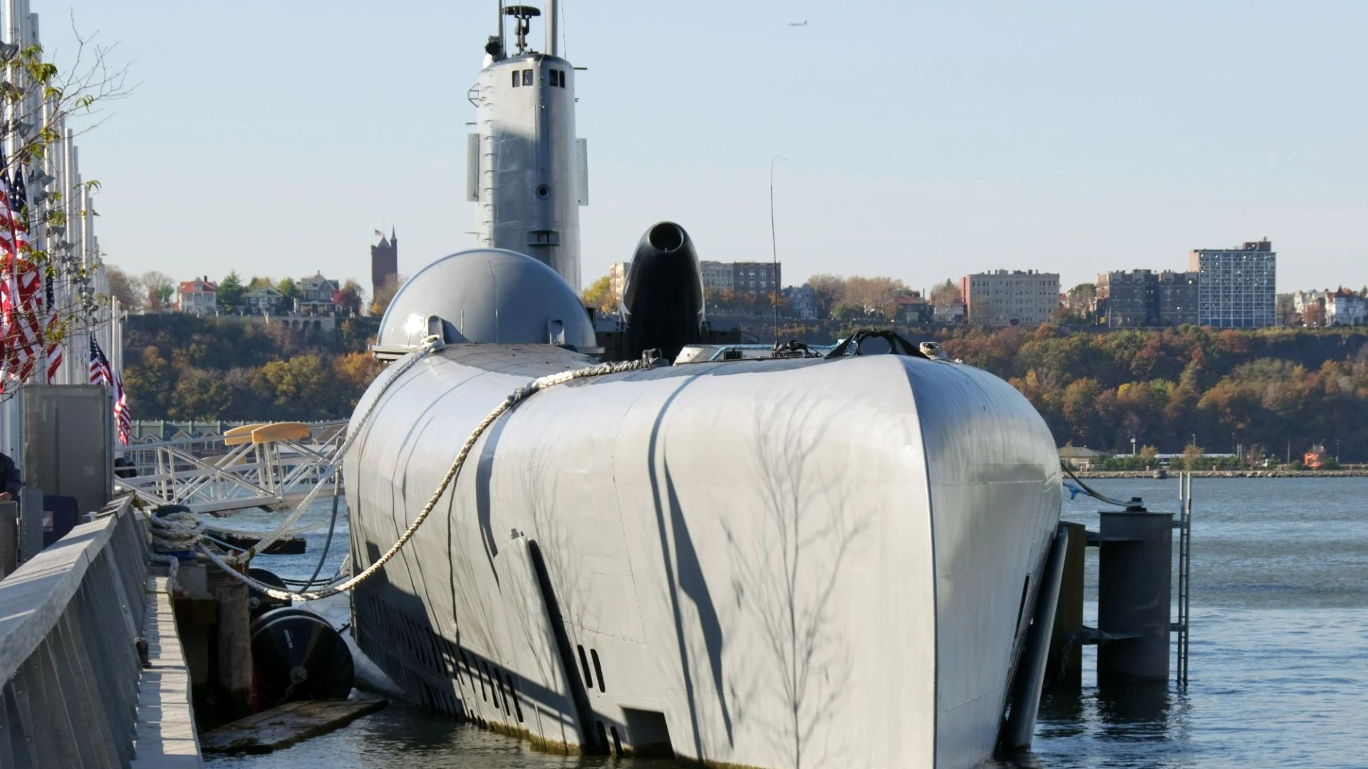 Fishermen hunting for halibut accidentally catch US nuclear submarine instead after 7,800ton USS Virginia snagged in net