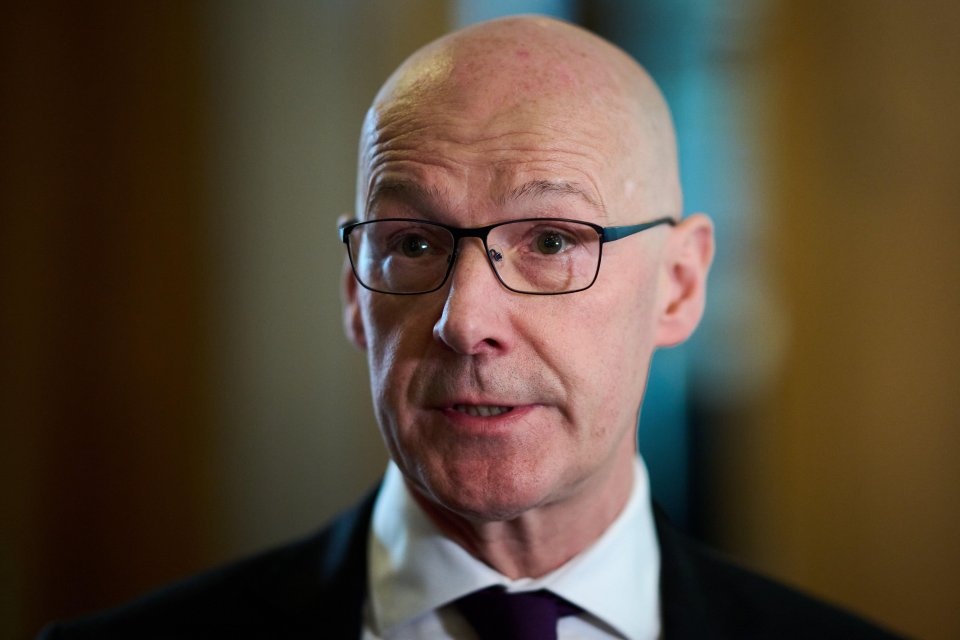 First Minister John Swinney