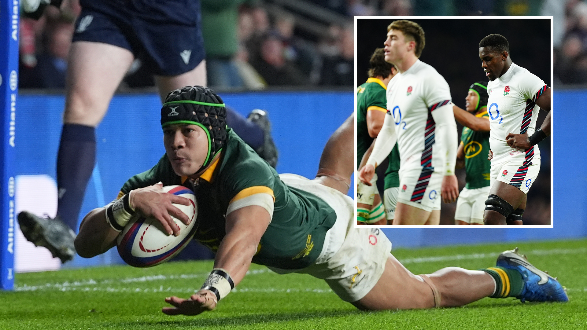 England 20 South Africa 29: Red Rose edged out again as Springboks inflict fifth straight defeat