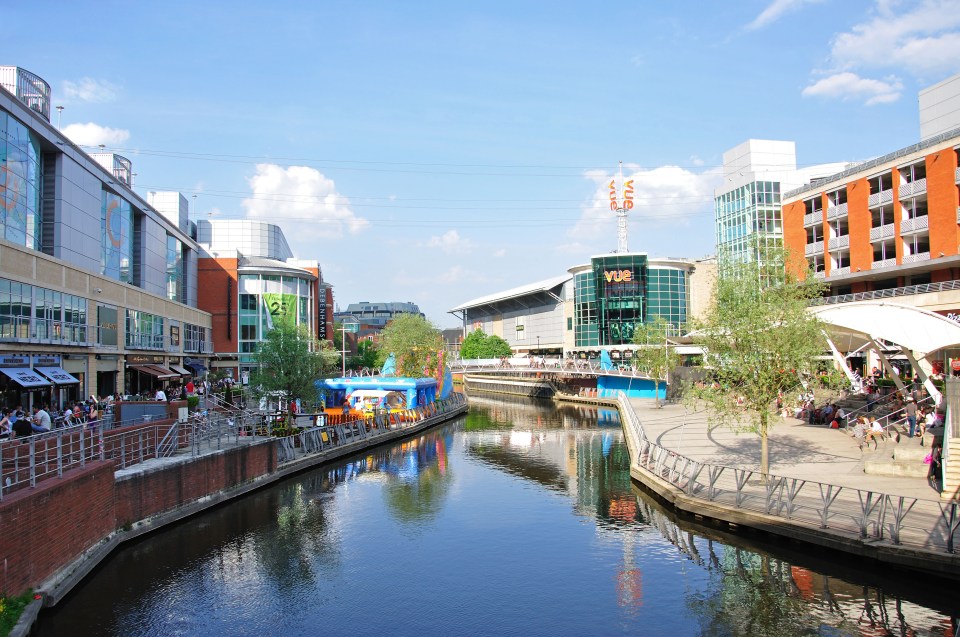 The River Kennett in Reading, Berkshire