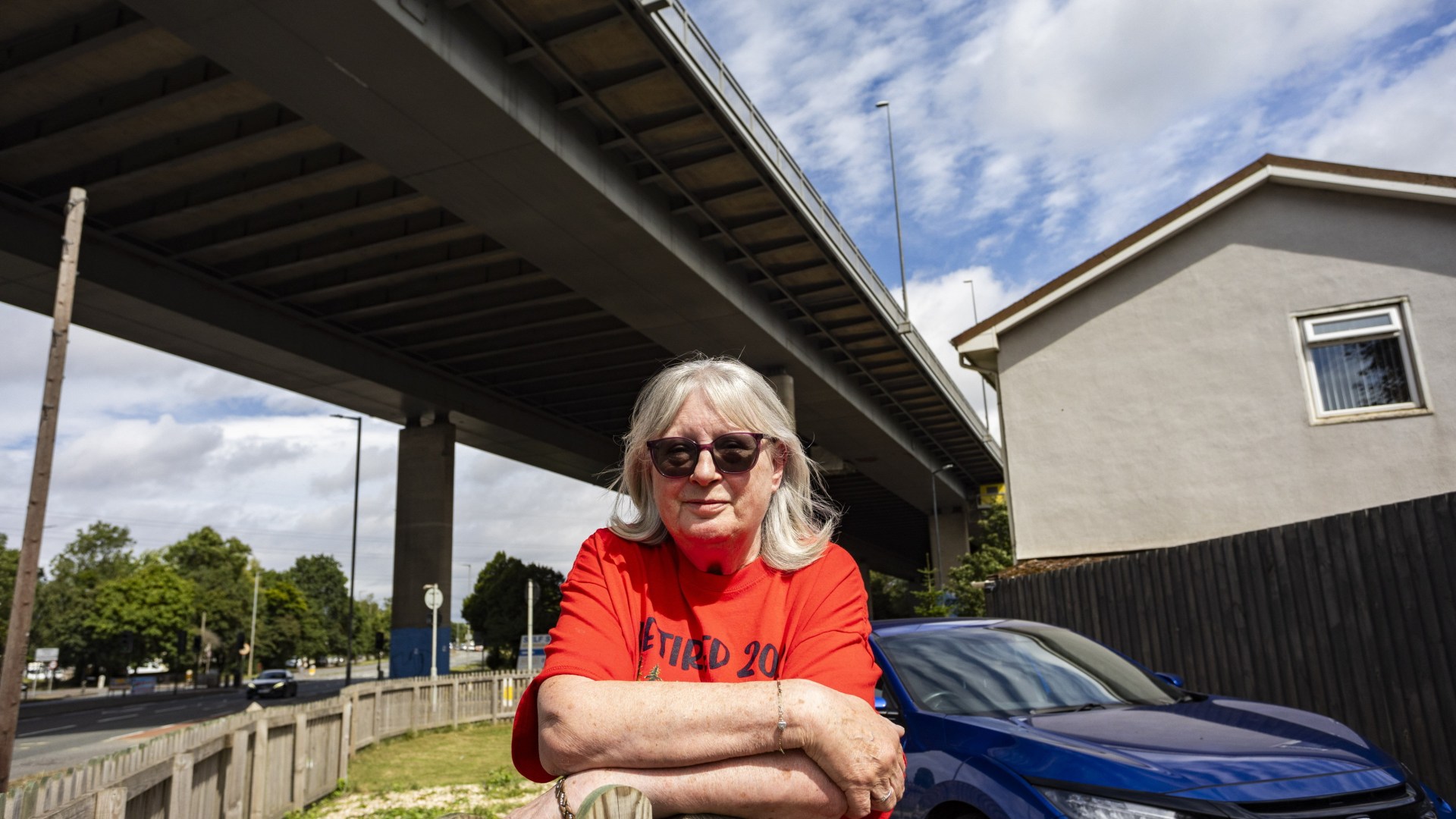 We live underneath the M5 and we’re DESPERATE to move - it’s hot, noisy and huge flyover blocks out all sunshine